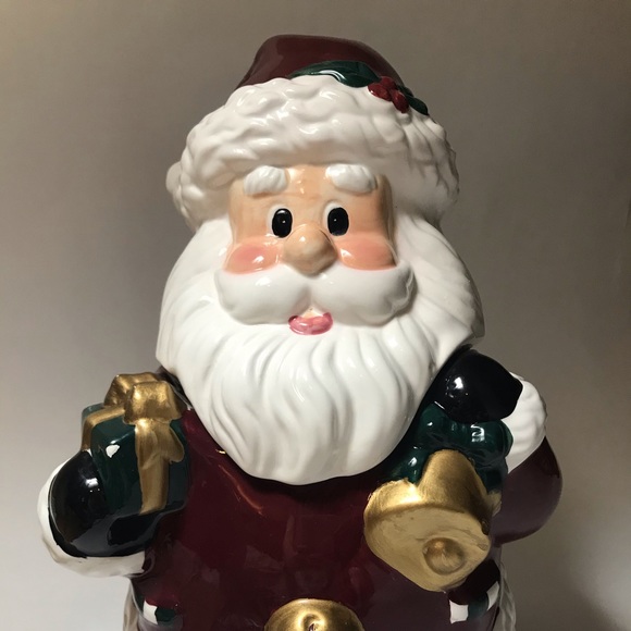 Santa Claus Cookie Jar Carlton Cards - Picture 2 of 6